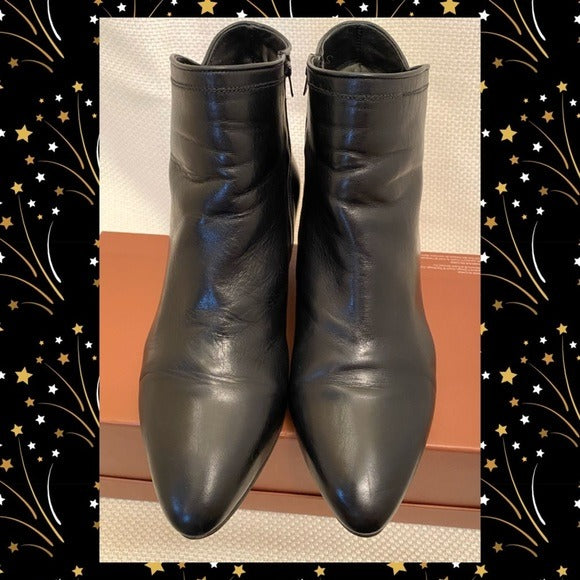 BALLY vintage Italian leather ankle boots size 5.5